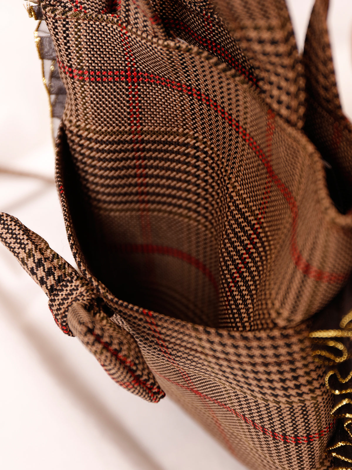 youa by NT MINI RBN CHK bag / ミニリボン チェックバッグ