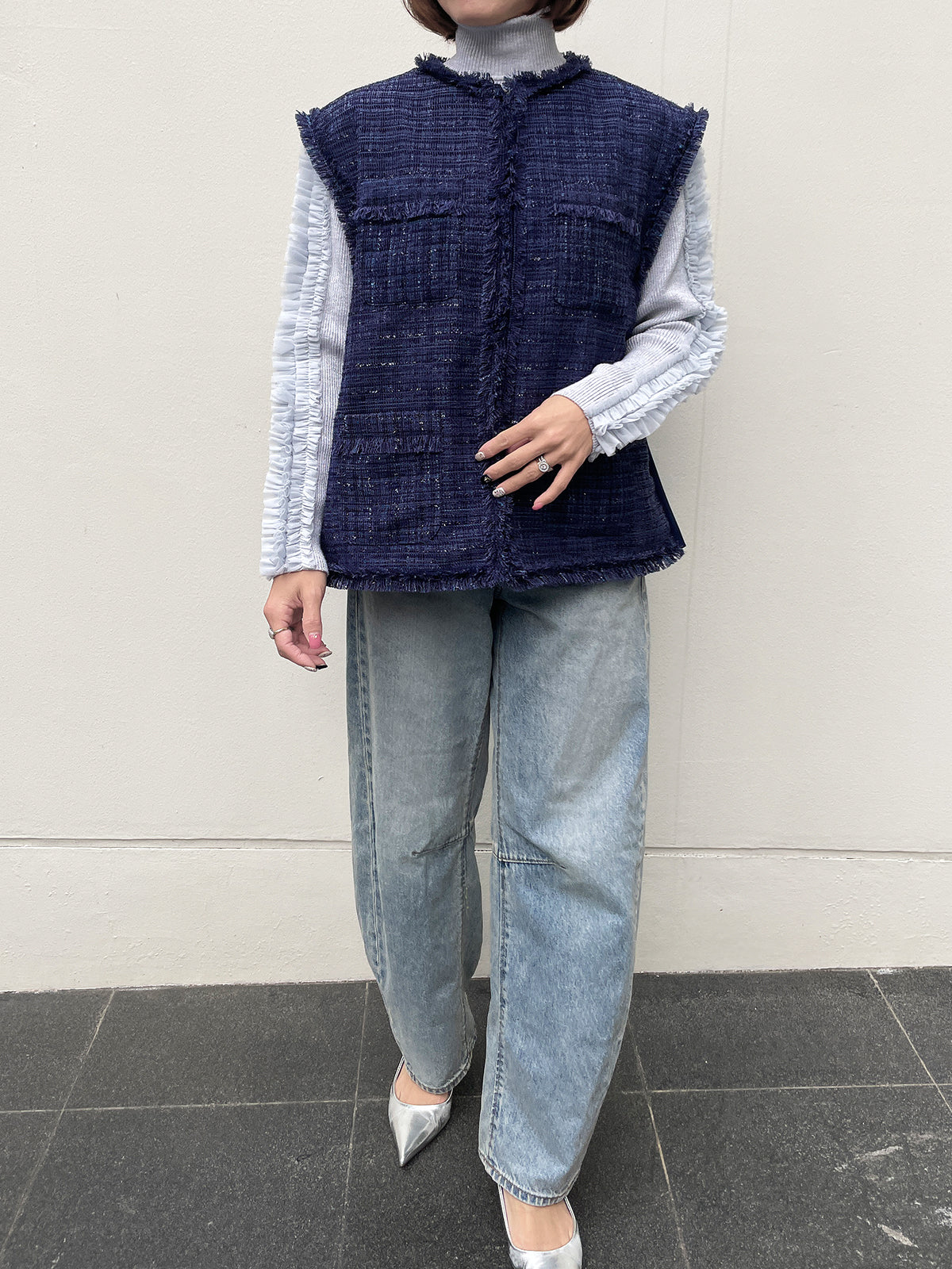 Jacquard Flowers Tops / Jacquard Flower Tops ꕥ Nagoya Sakae Mitsukoshi POPUP Pre-order Items ꕥ