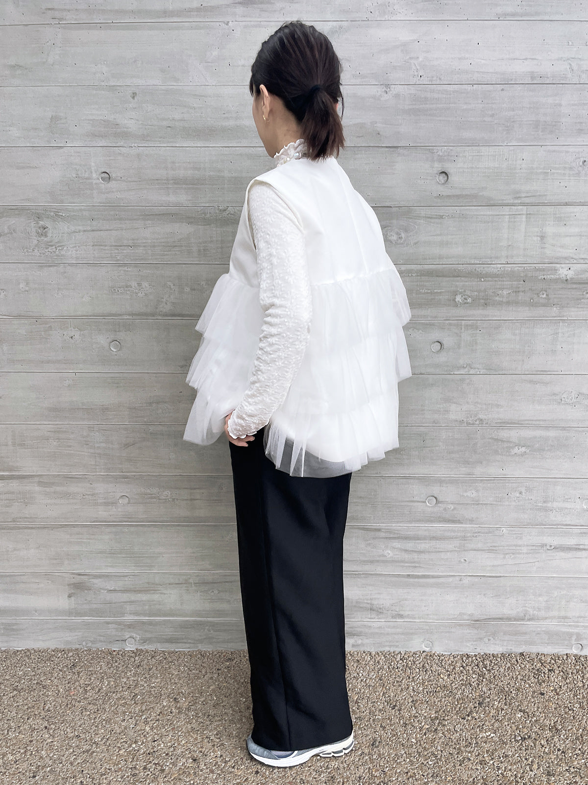 DANDAN tulle gillet / DANDAN チュールジレ