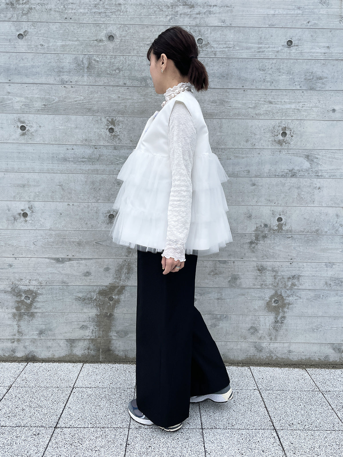 DANDAN tulle gillet / DANDAN チュールジレ