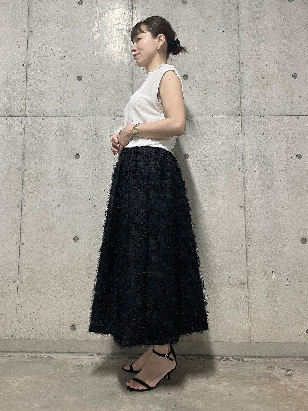 Jaguard flare skirt / ジャガードフレアスカート ꕥJR名古屋高島屋先行販売商品ꕥ