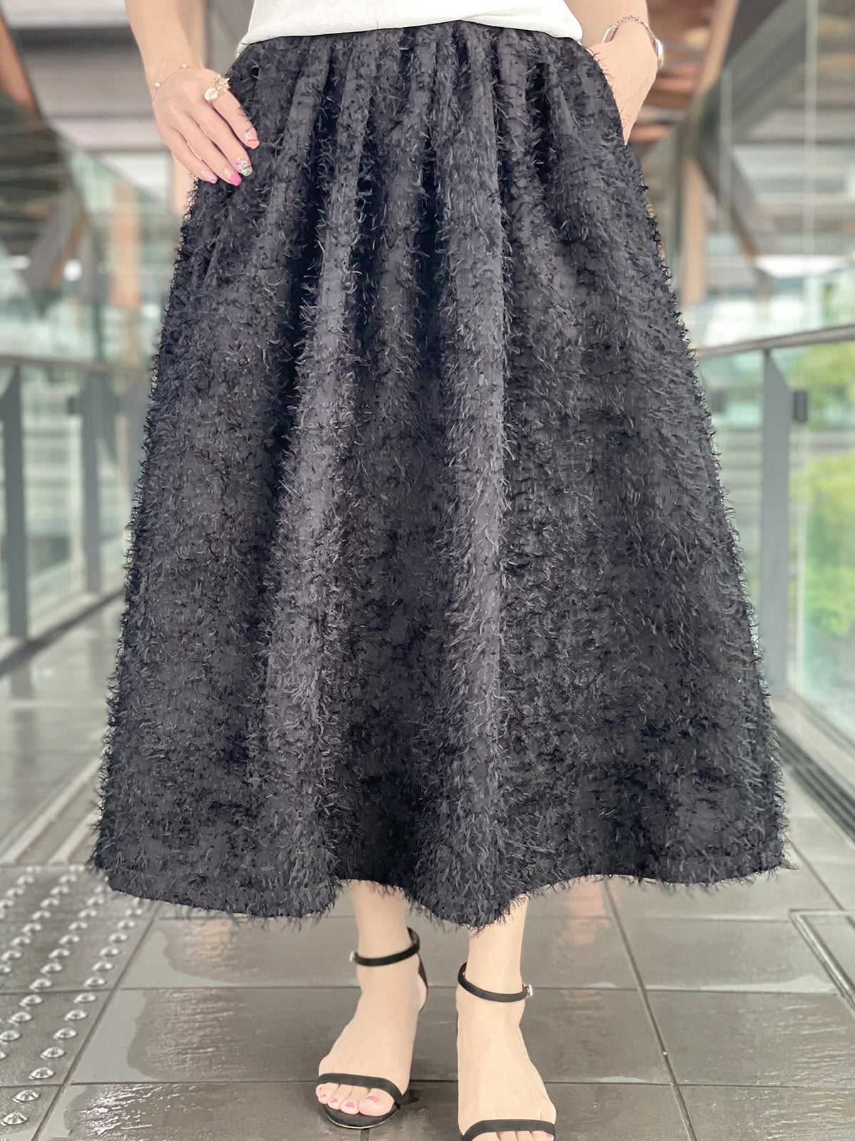 Jaguard flare skirt / ジャガードフレアスカート ꕥJR名古屋高島屋先行販売商品ꕥ