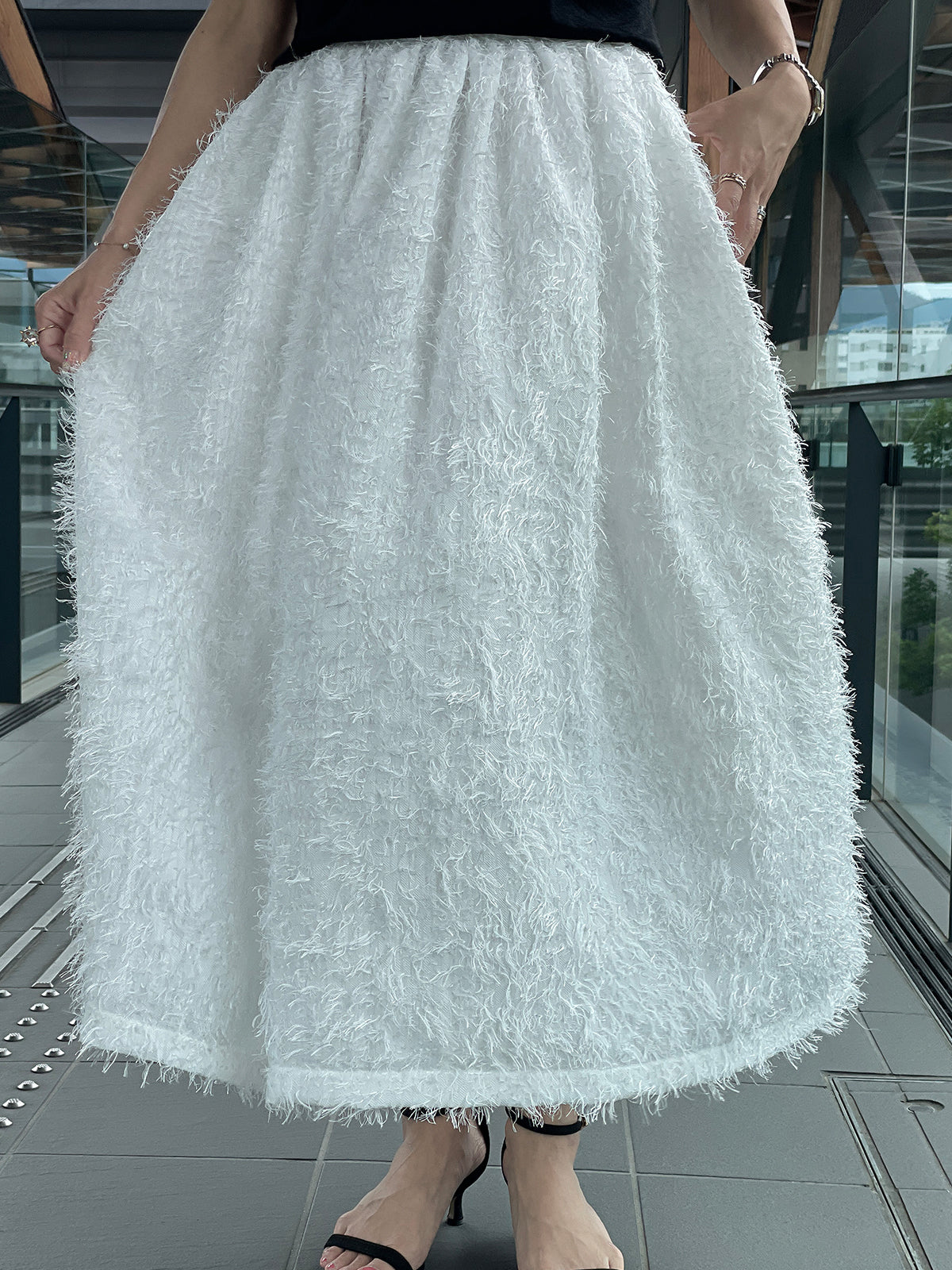 Jaguard flare skirt / ジャガードフレアスカート ꕥJR名古屋高島屋先行販売商品ꕥ