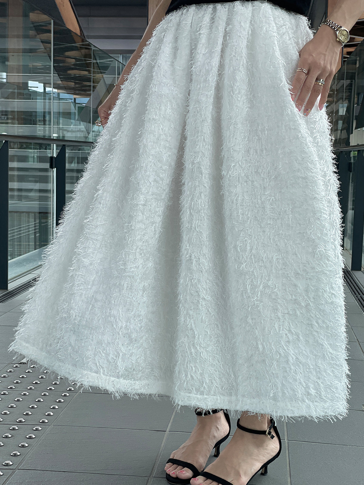Jaguard flare skirt / ジャガードフレアスカート ꕥJR名古屋高島屋先行販売商品ꕥ
