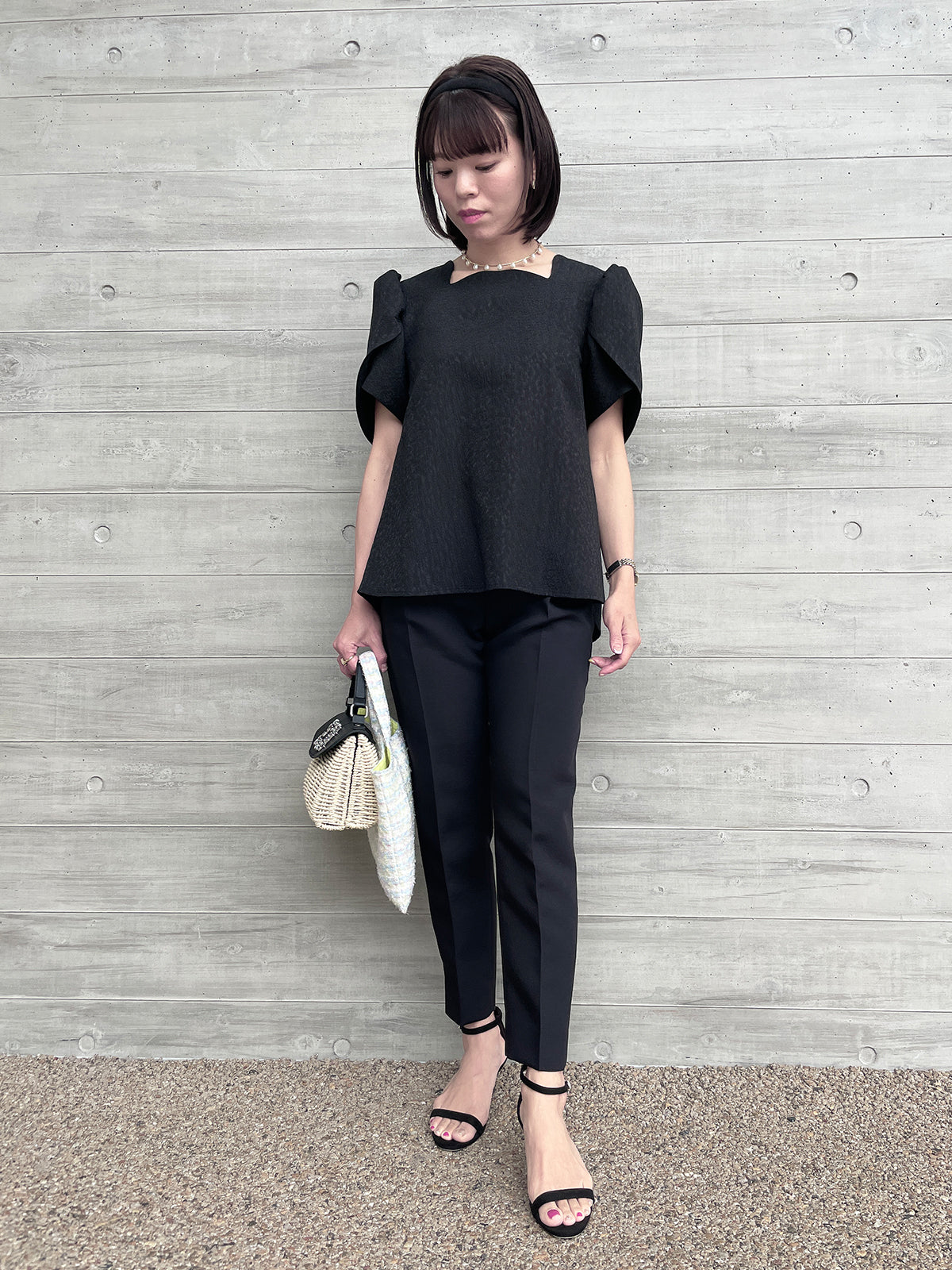 Jacquard Flowers Tops / Jacquard Flower Tops ꕥ Nagoya Sakae Mitsukoshi POPUP Pre-order Items ꕥ