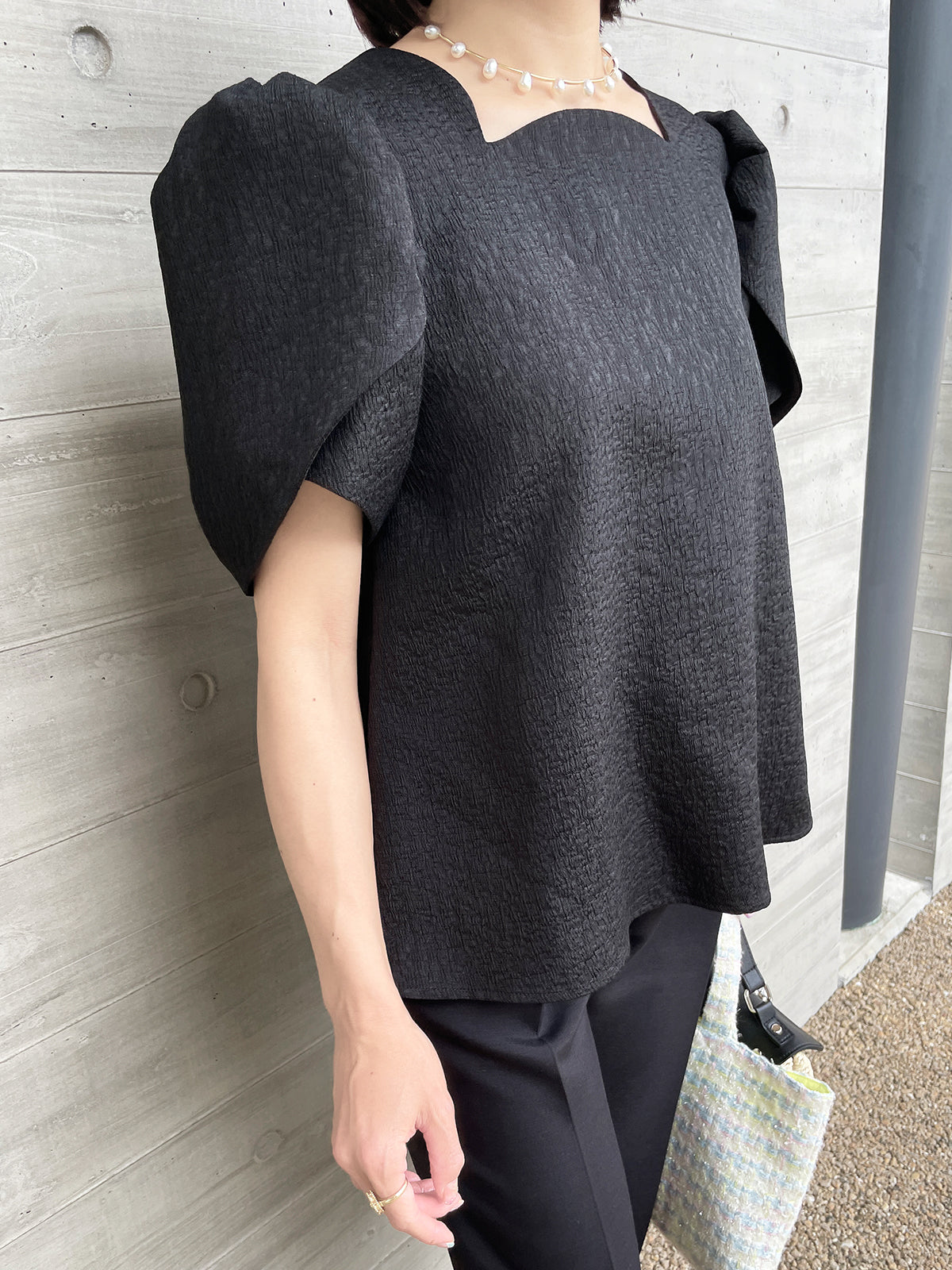 Jacquard Flowers Tops / Jacquard Flower Tops ꕥ Nagoya Sakae Mitsukoshi POPUP Pre-order Items ꕥ