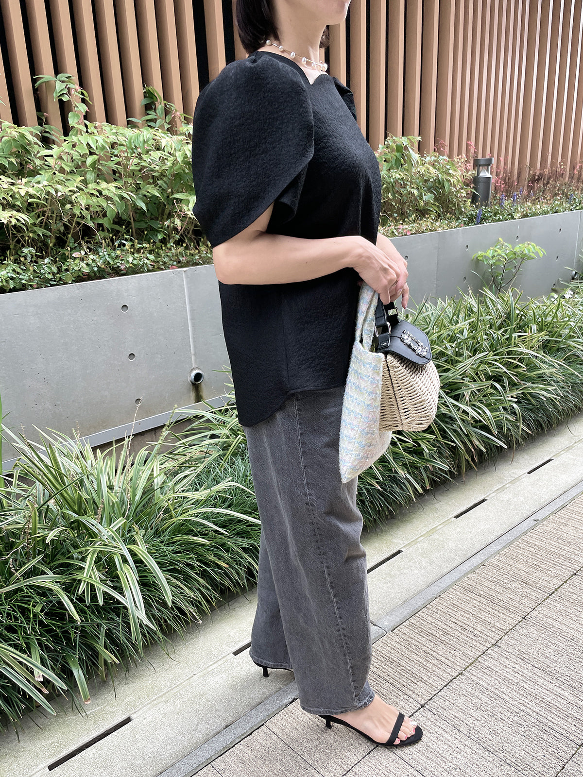 Jacquard Flowers Tops / Jacquard Flower Tops ꕥ Nagoya Sakae Mitsukoshi POPUP Pre-order Items ꕥ
