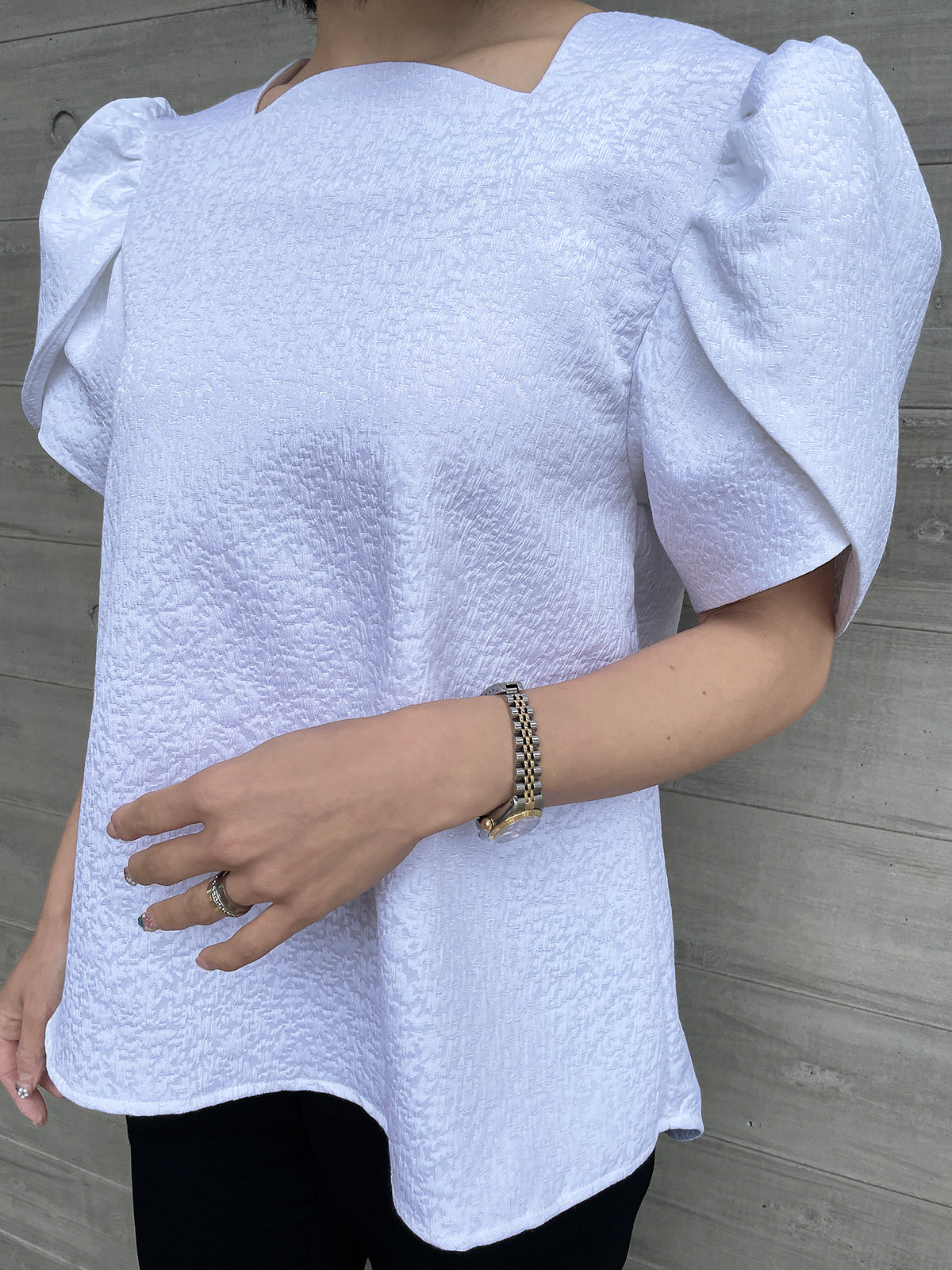 Jacquard Flowers Tops / Jacquard Flower Tops ꕥ Nagoya Sakae Mitsukoshi POPUP Pre-order Items ꕥ