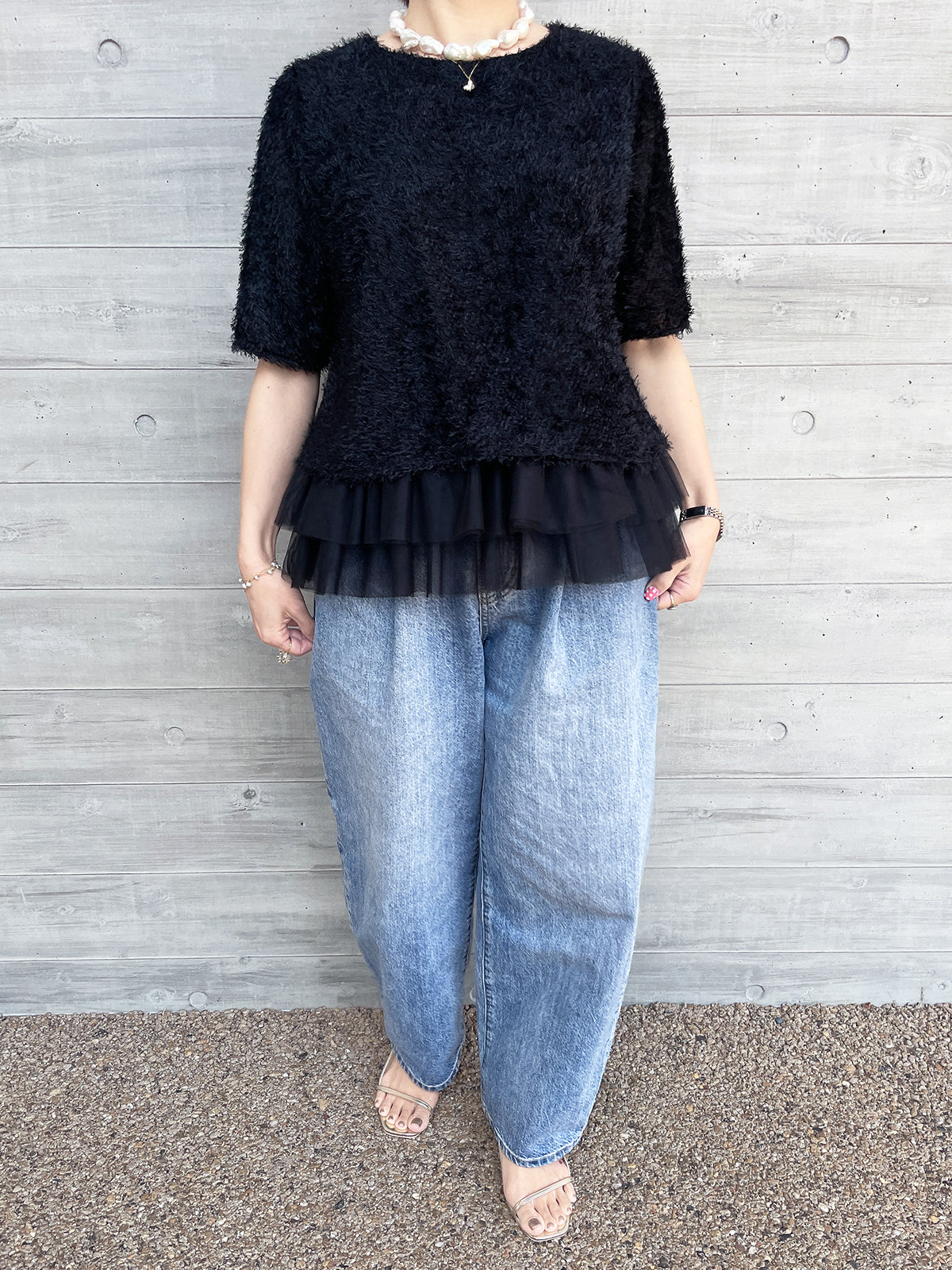 Jacquard Flowers Tops / Jacquard Flower Tops ꕥ Nagoya Sakae Mitsukoshi POPUP Pre-order Items ꕥ