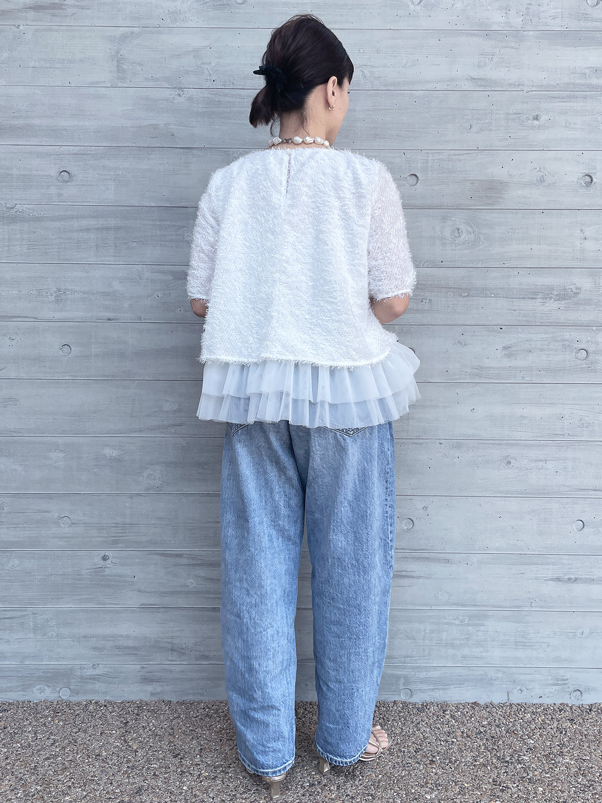 Jacquard Flowers Tops / Jacquard Flower Tops ꕥ Nagoya Sakae Mitsukoshi POPUP Pre-order Items ꕥ