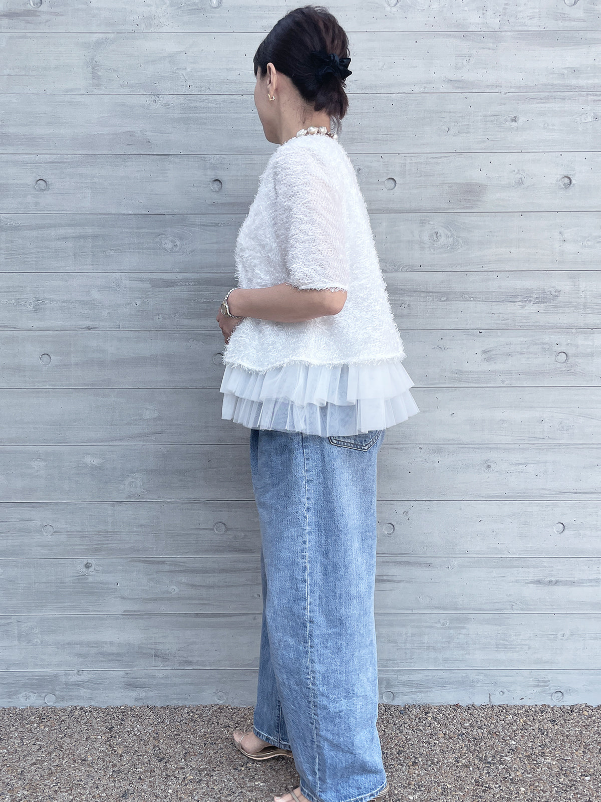 Jacquard Flowers Tops / Jacquard Flower Tops ꕥ Nagoya Sakae Mitsukoshi POPUP Pre-order Items ꕥ