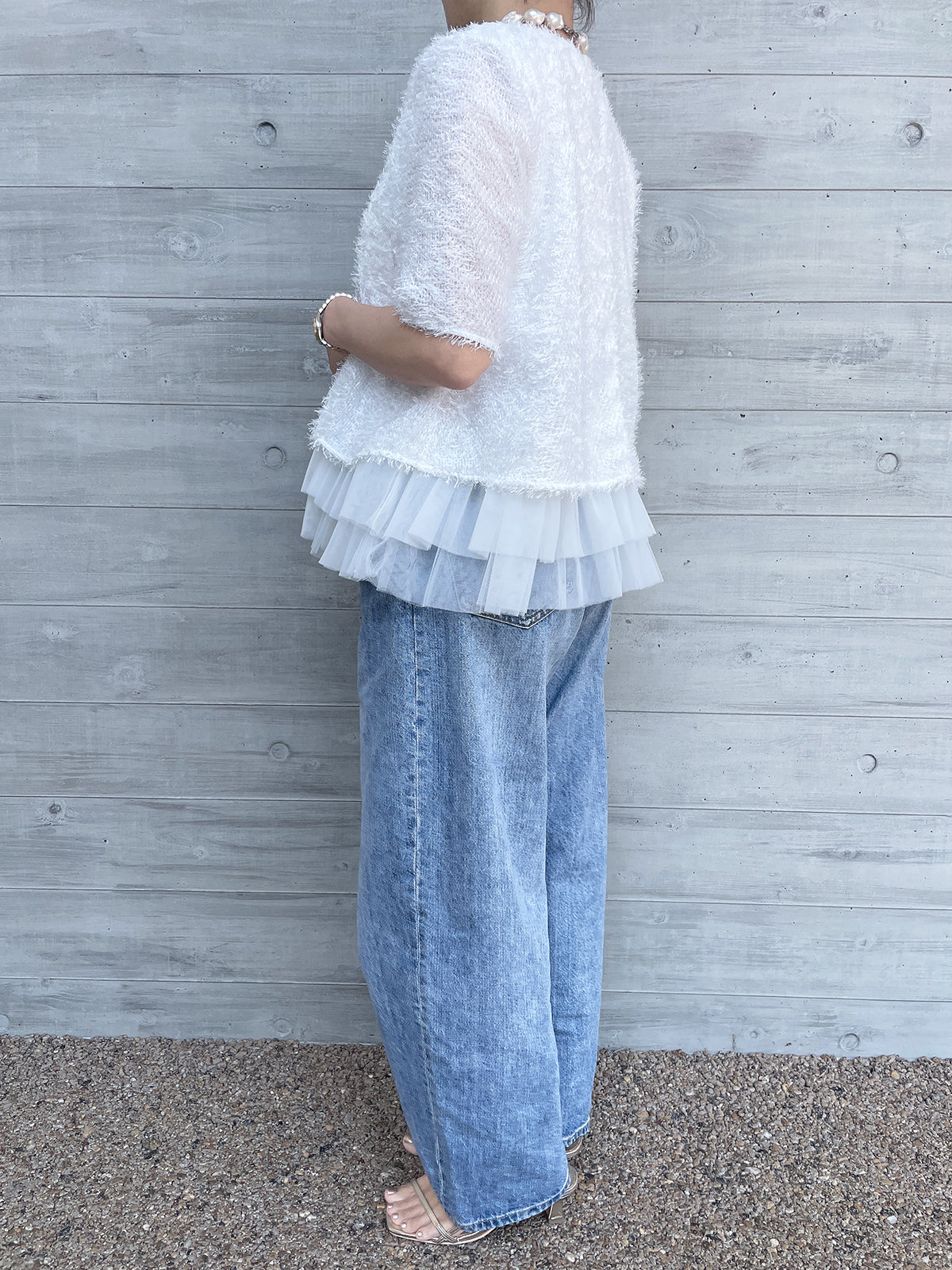 Jacquard Flowers Tops / Jacquard Flower Tops ꕥ Nagoya Sakae Mitsukoshi POPUP Pre-order Items ꕥ