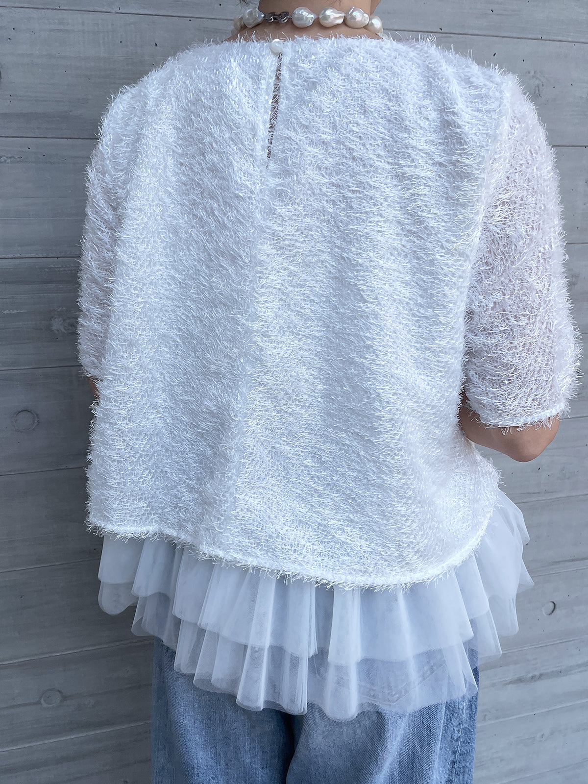 Jacquard Flowers Tops / Jacquard Flower Tops ꕥ Nagoya Sakae Mitsukoshi POPUP Pre-order Items ꕥ