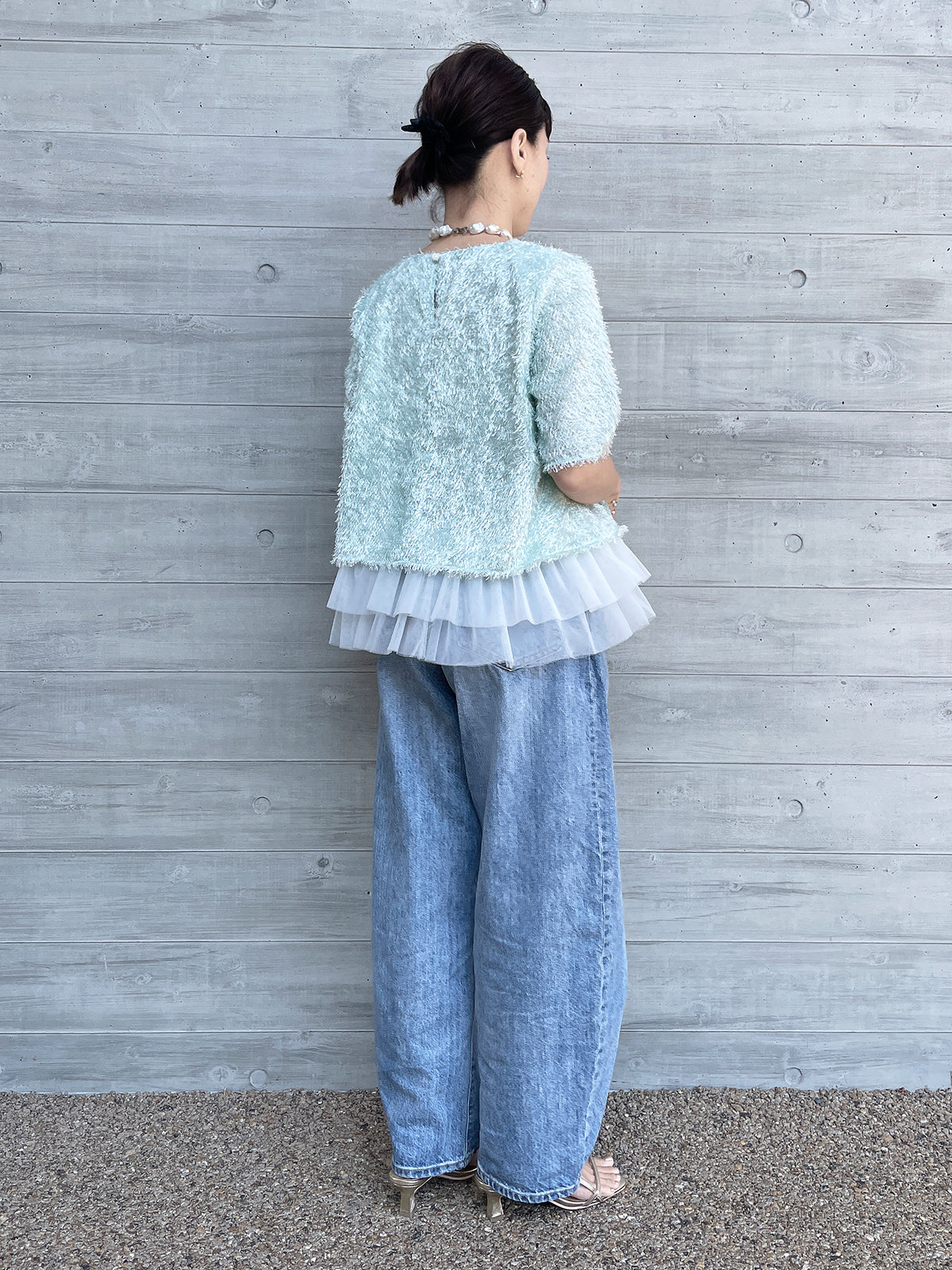 Jacquard Flowers Tops / Jacquard Flower Tops ꕥ Nagoya Sakae Mitsukoshi POPUP Pre-order Items ꕥ