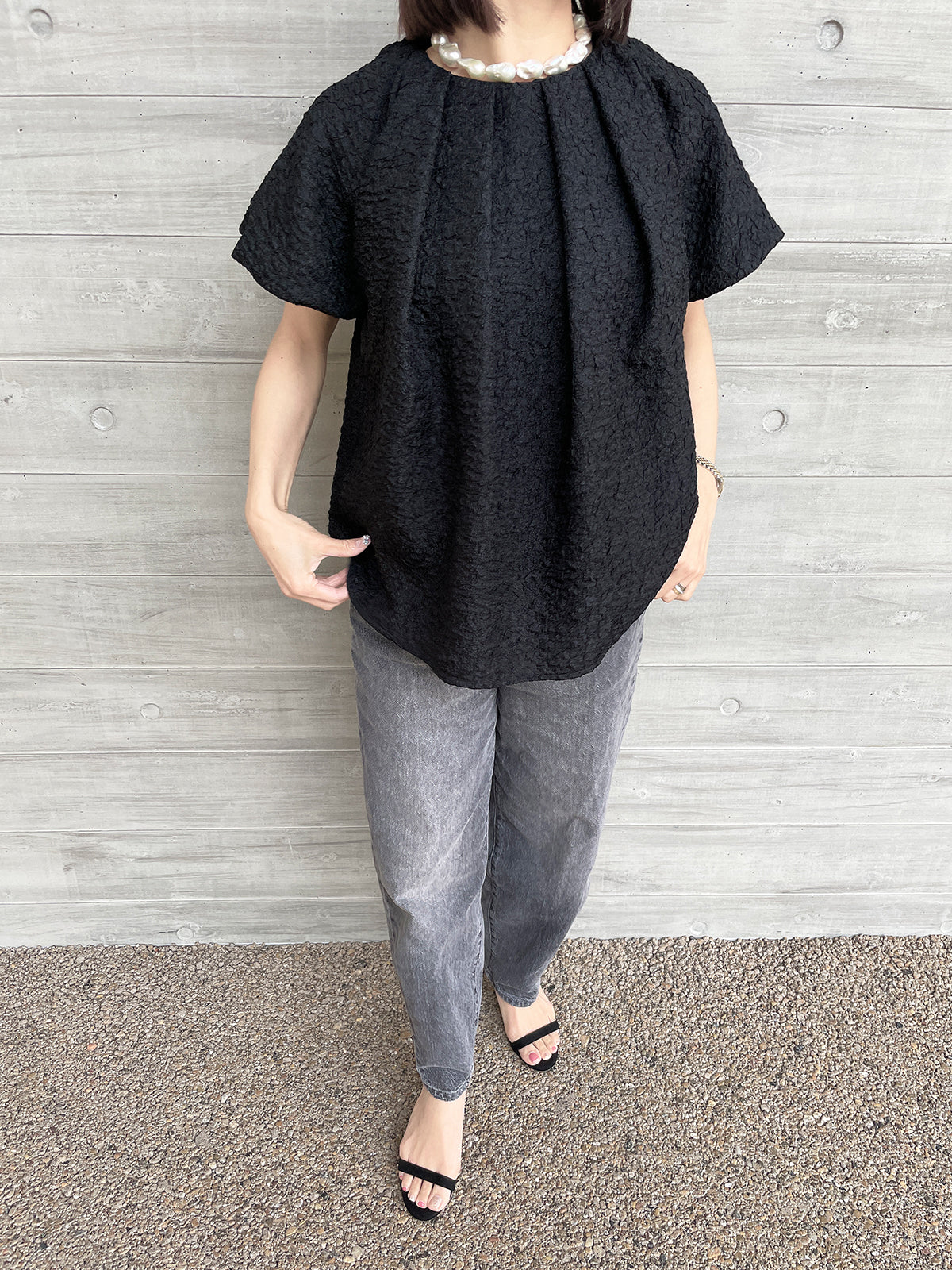 Kilapoko jacquard Tops / Kilapoko jacquard tops ꕥ Nagoya Sakae Mitsukoshi POPUP pre-sale items ꕥ