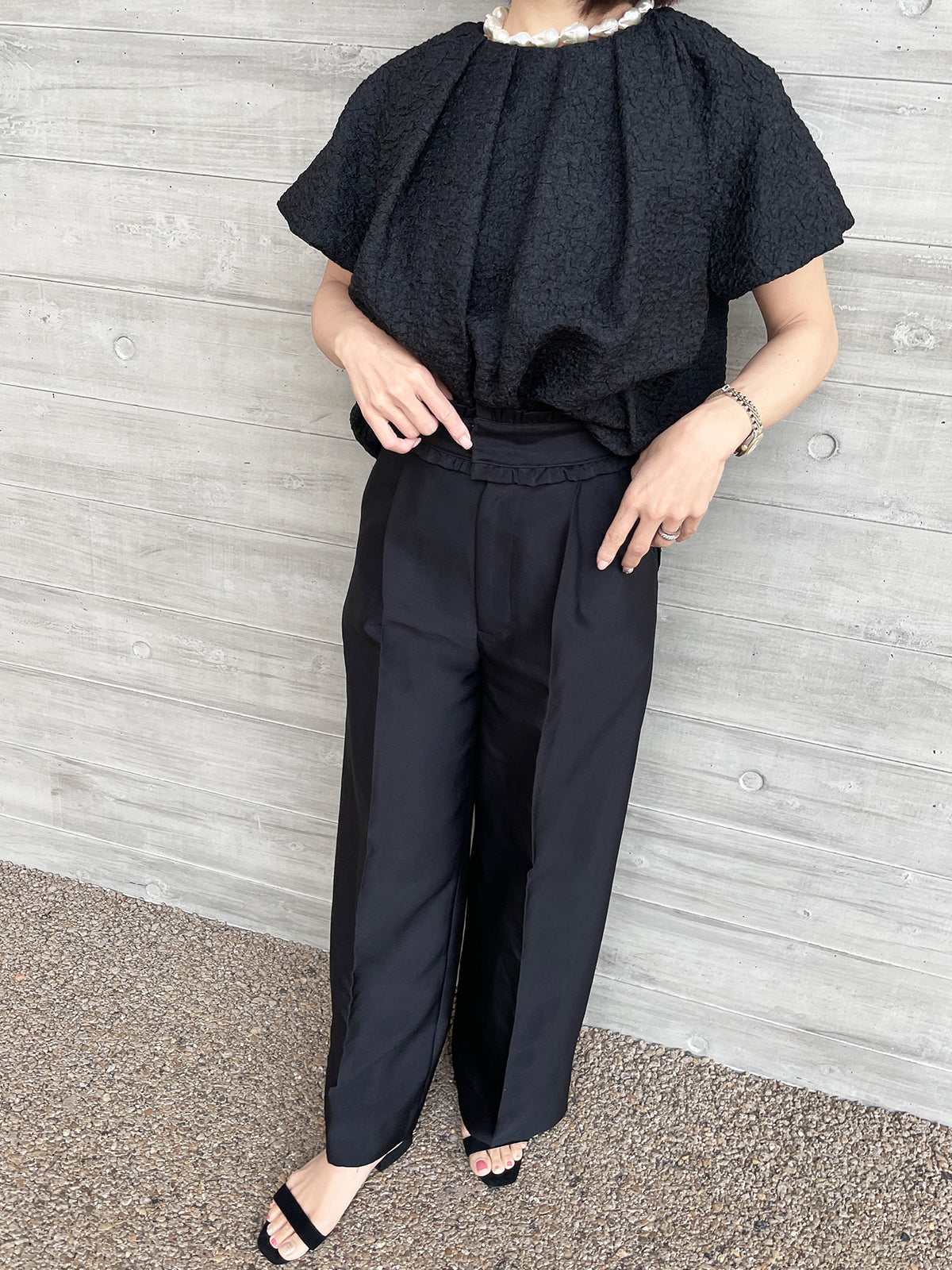 Kilapoko jacquard Tops / Kilapoko jacquard tops ꕥ Nagoya Sakae Mitsukoshi POPUP pre-sale items ꕥ