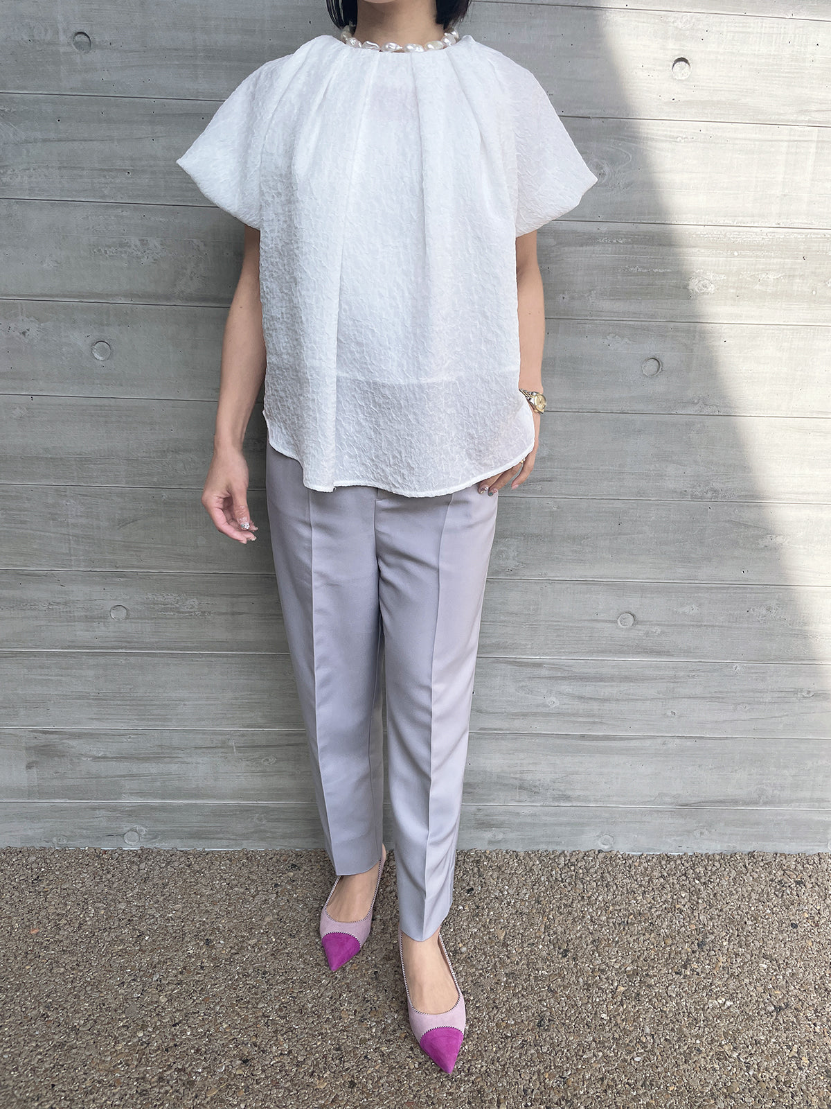 Kilapoko jacquard Tops / Kilapoko jacquard tops ꕥ Nagoya Sakae Mitsukoshi POPUP pre-sale items ꕥ