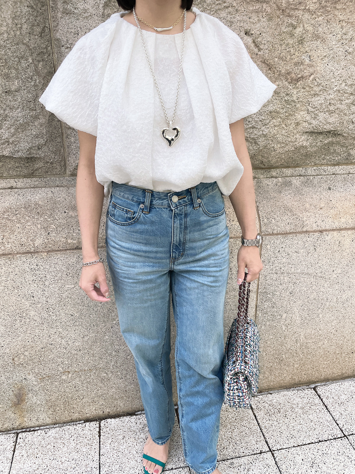 Kilapoko jacquard Tops / Kilapoko jacquard tops ꕥ Nagoya Sakae Mitsukoshi POPUP pre-sale items ꕥ