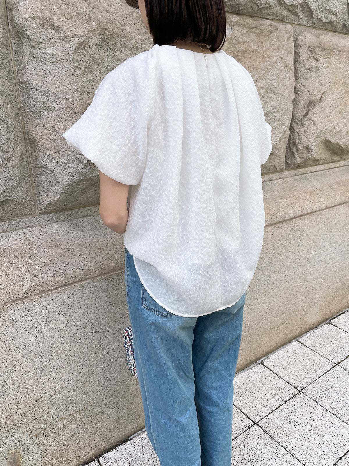 Kilapoko jacquard Tops / Kilapoko jacquard tops ꕥ Nagoya Sakae Mitsukoshi POPUP pre-sale items ꕥ