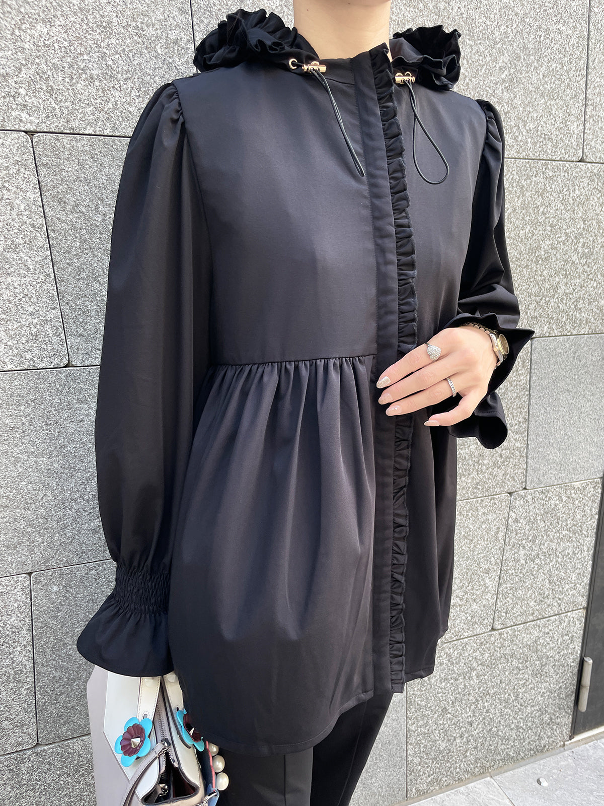 SAtoPA winsome jacket Black / 「SAtoPA」ウィンサムジャケット ブラック