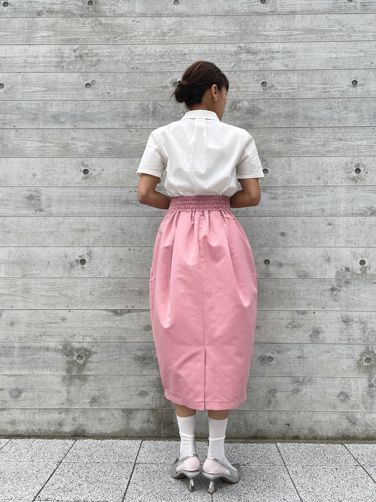 WINSOME COCOON Skirt Muted Pink