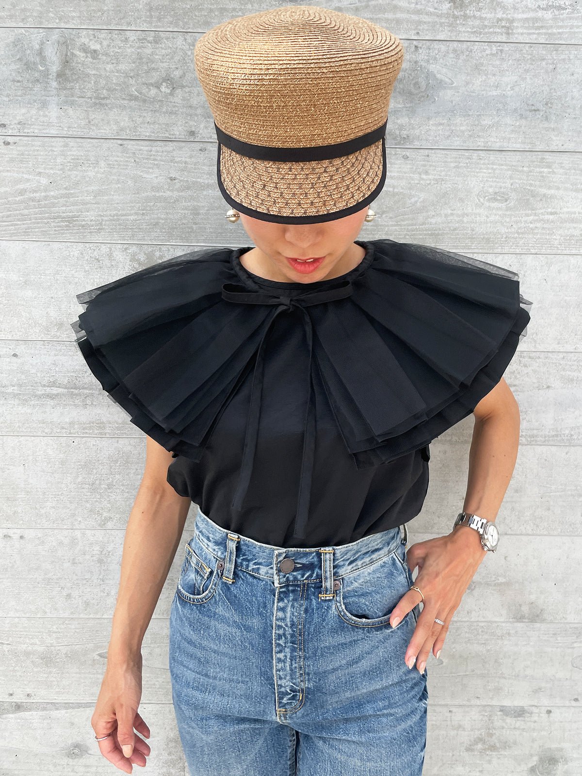 KURURI Blouse Black