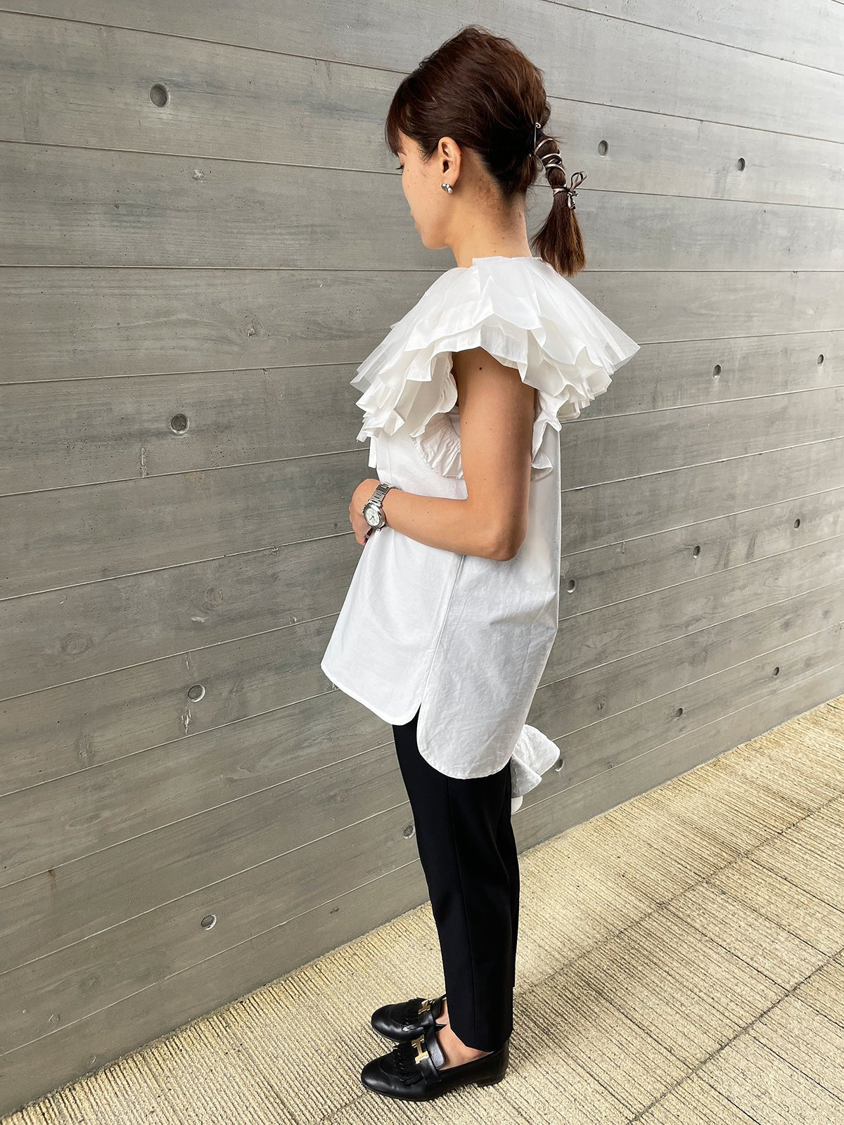 KURURI Blouse White