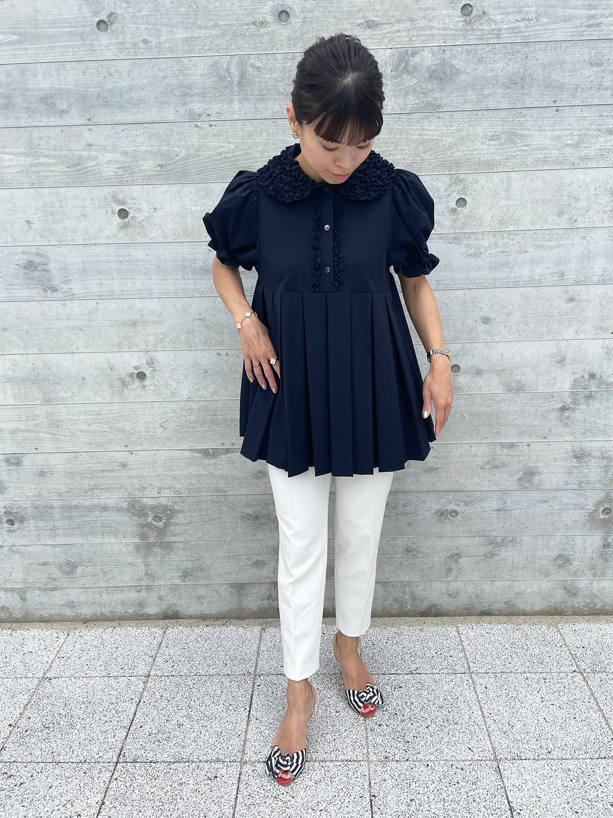 TRIPLE Tunic Navy