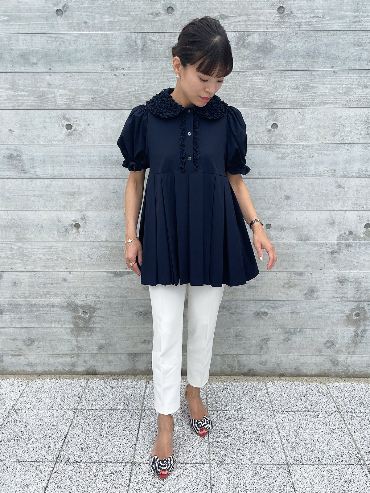 TRIPLE Tunic Navy