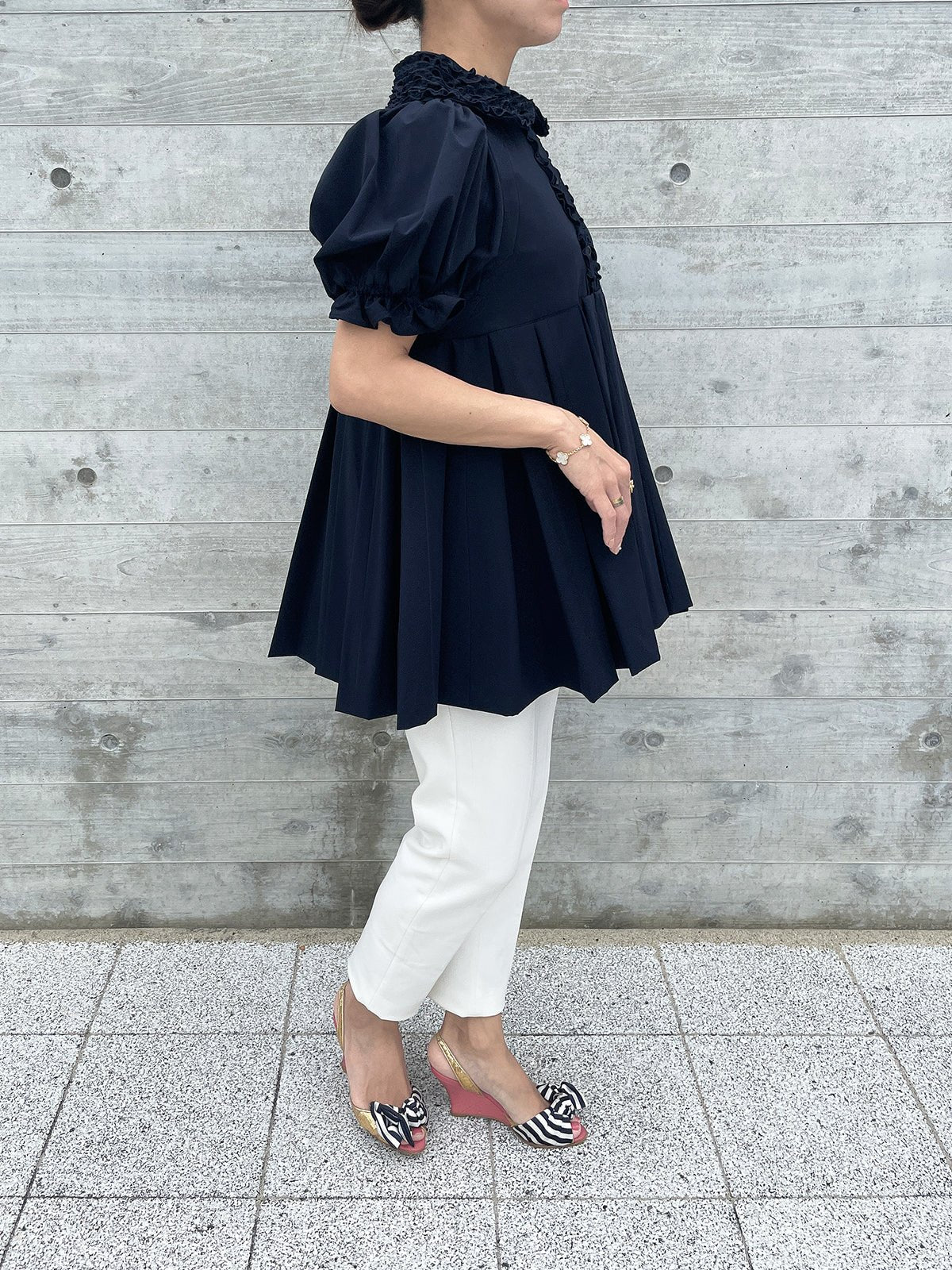 TRIPLE Tunic Navy