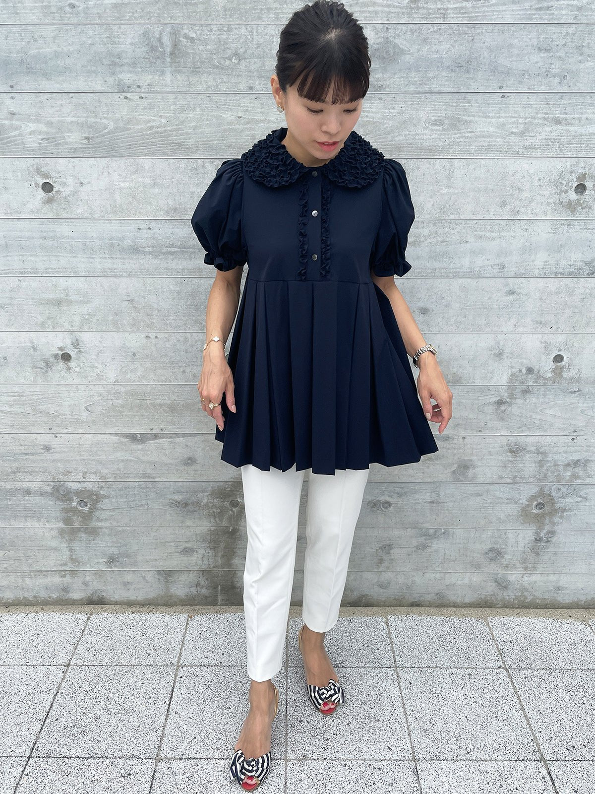 TRIPLE Tunic Navy