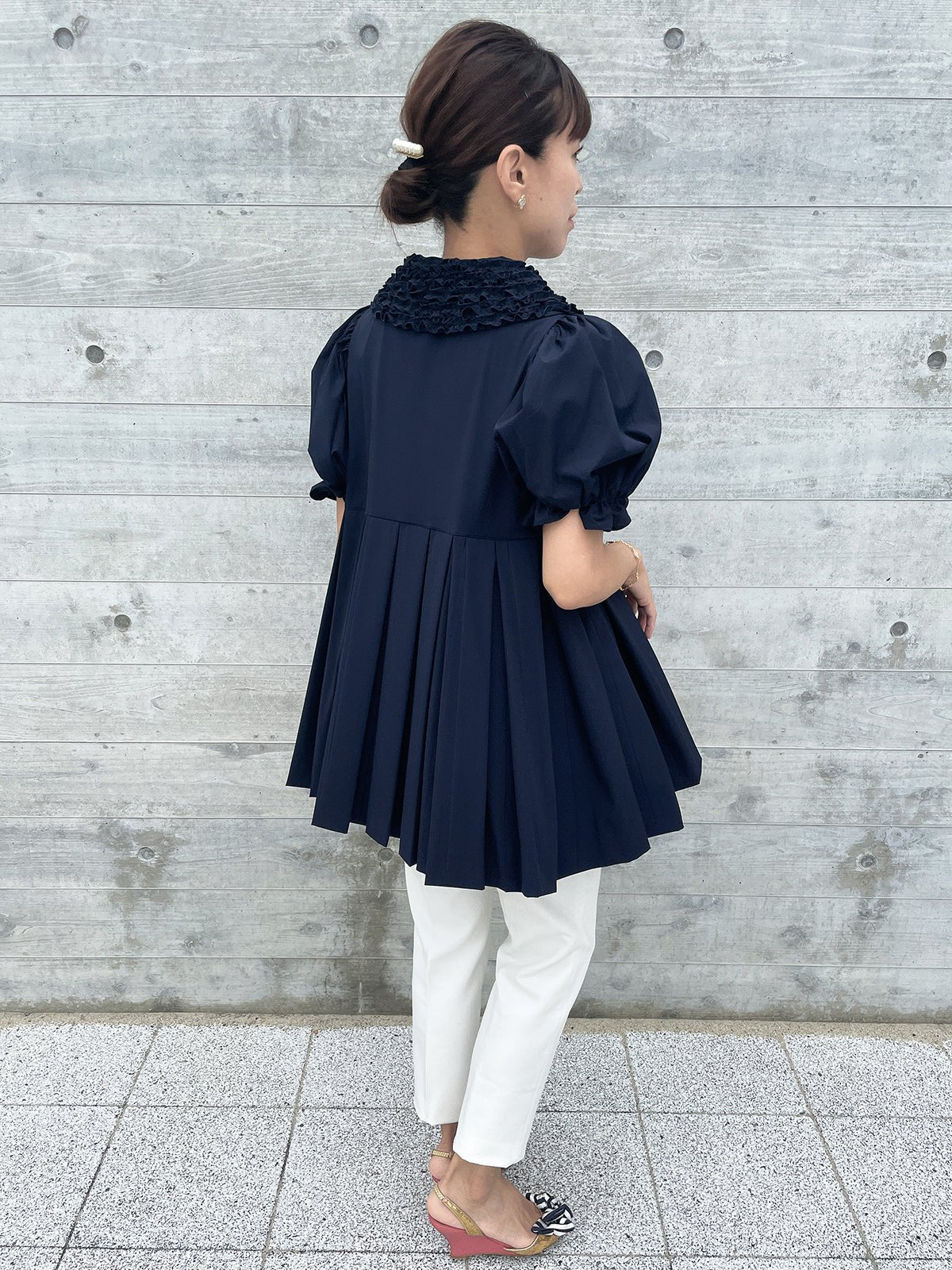 TRIPLE Tunic Navy