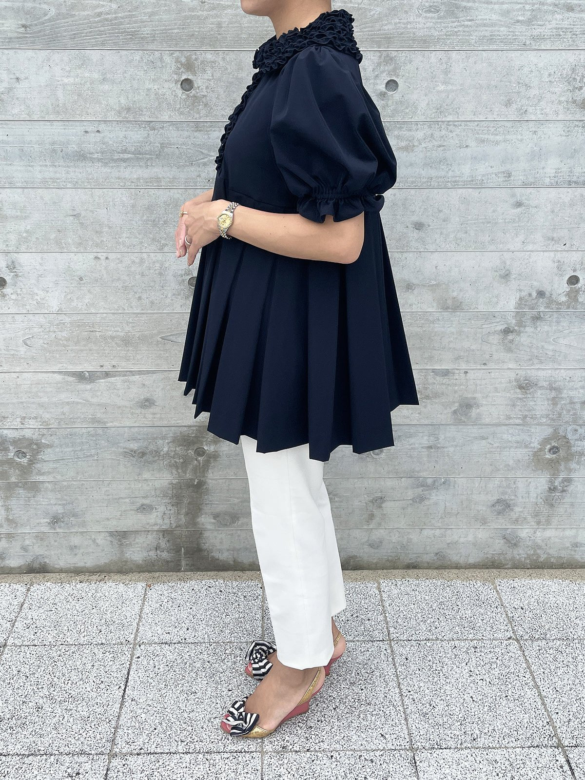 TRIPLE Tunic Navy