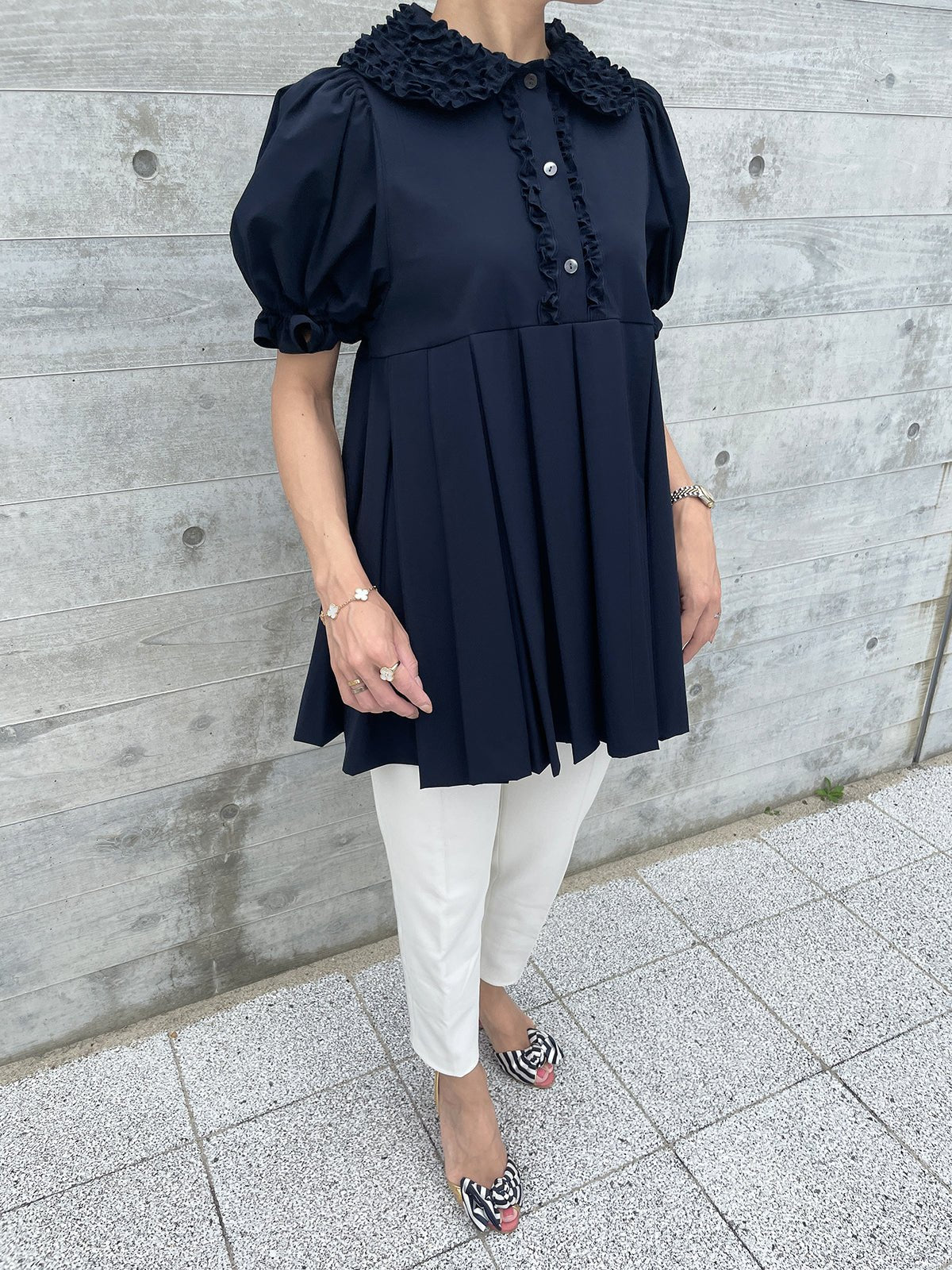 TRIPLE Tunic Navy