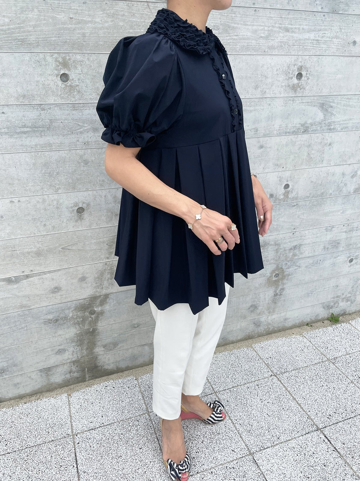 TRIPLE Tunic Navy