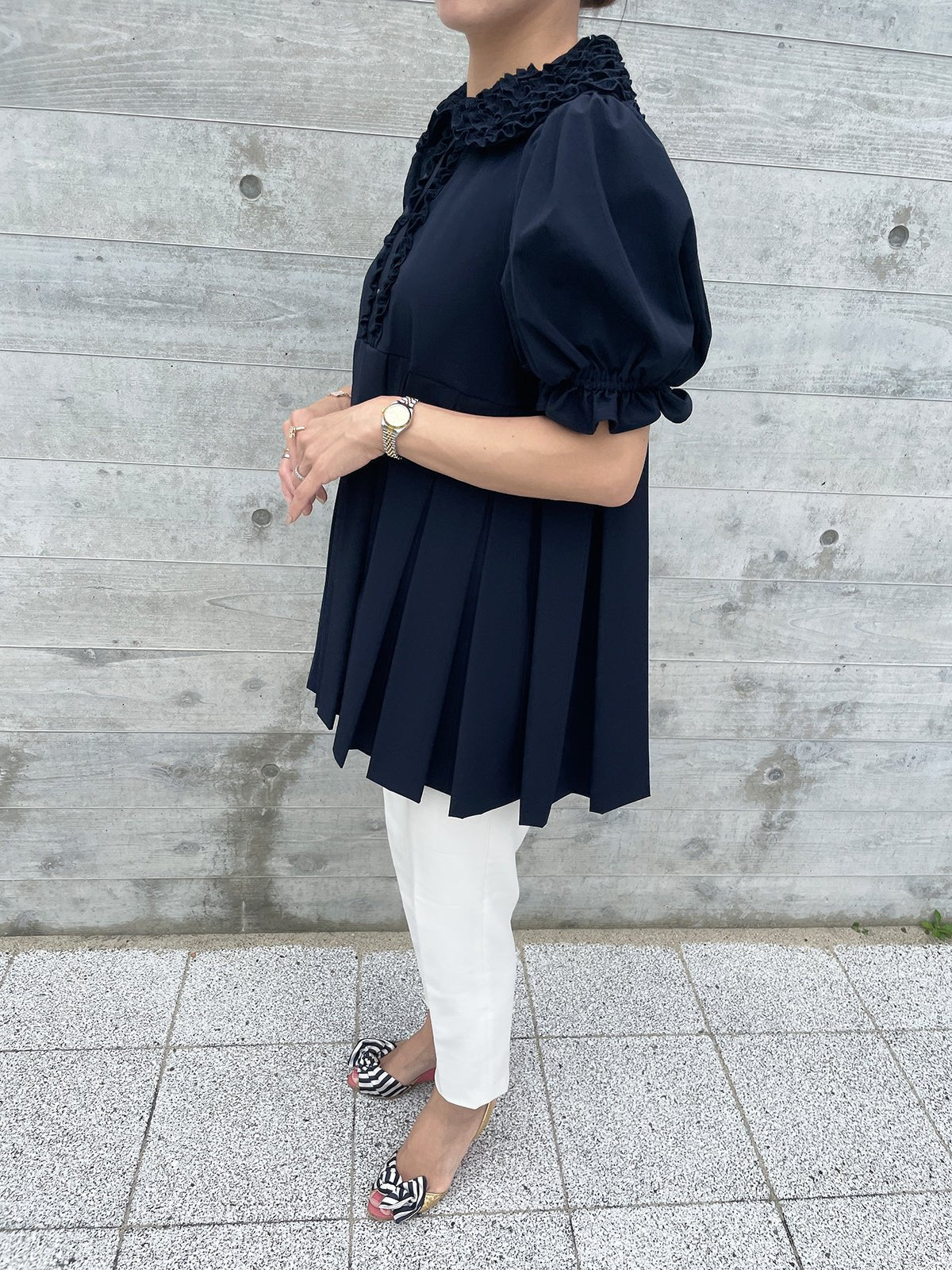 TRIPLE Tunic Navy