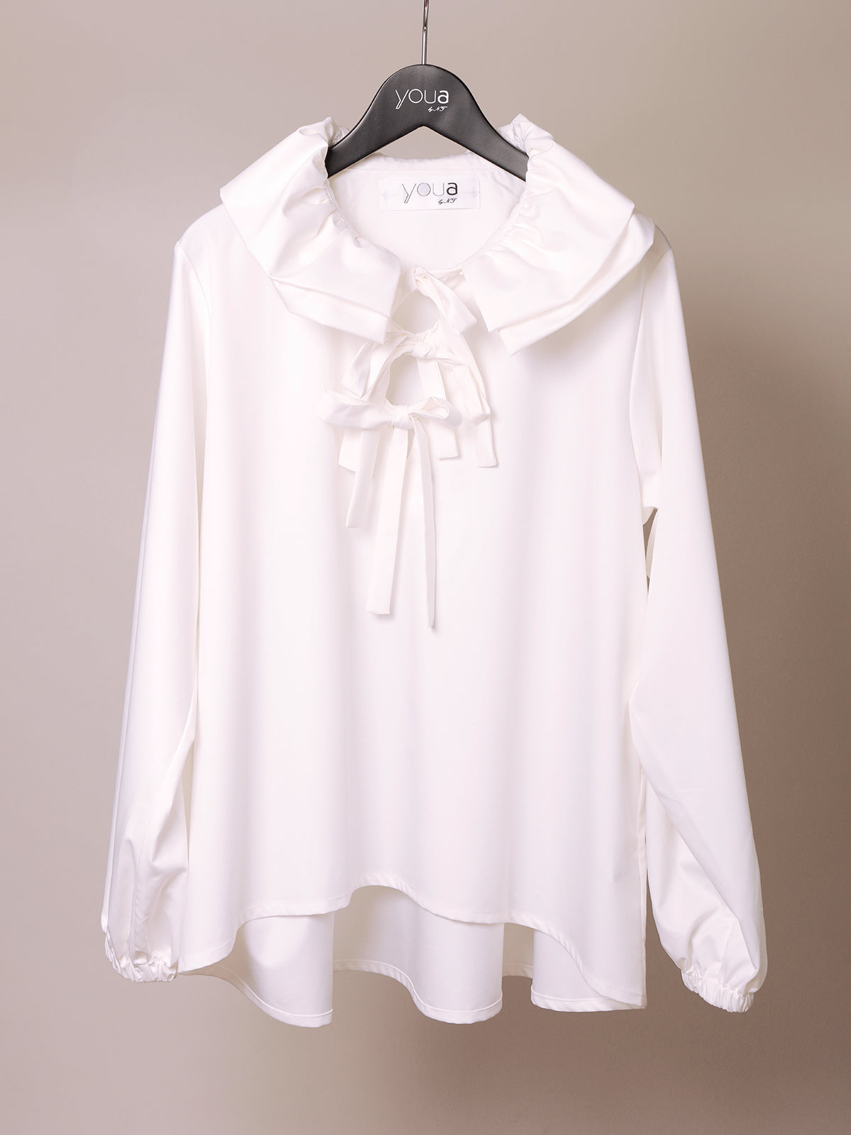 Ellie ribbon tops White