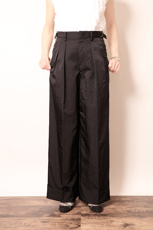 ☆ポップアップ会場限定販売☆ ２in Wide Pant Black / 2in ワイドパンツ ブラック