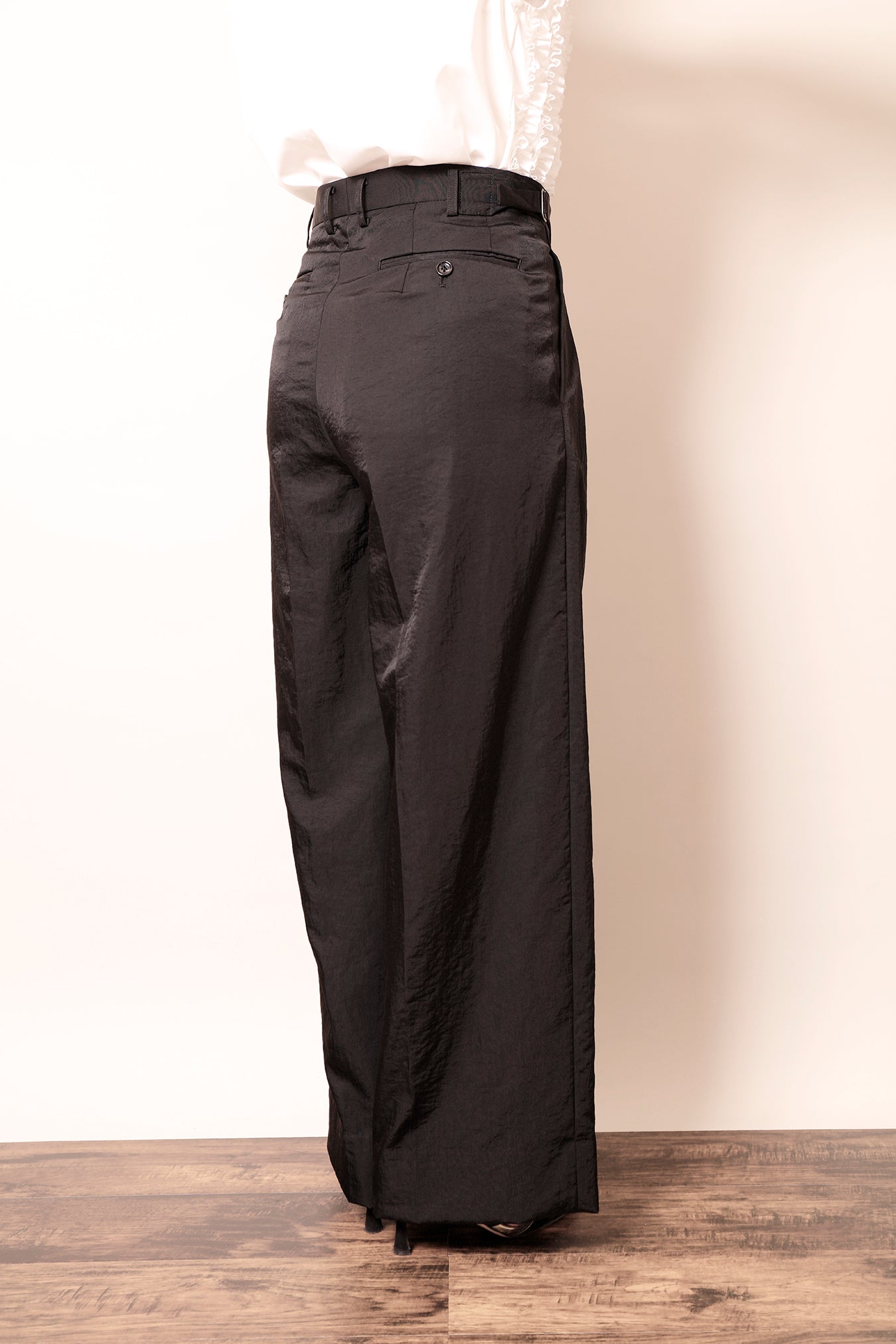 ☆ポップアップ会場限定販売☆ ２in Wide Pant Black / 2in ワイドパンツ ブラック