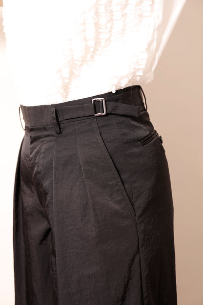 ☆ポップアップ会場限定販売☆ ２in Wide Pant Black / 2in ワイドパンツ ブラック