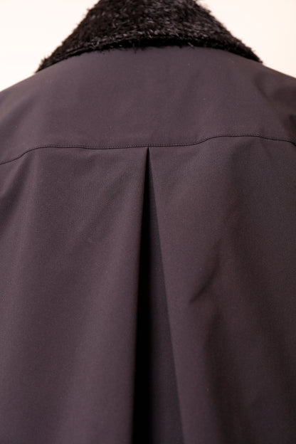 MKMK short blouse Black / モケモケ ショート ブラウス ブラック