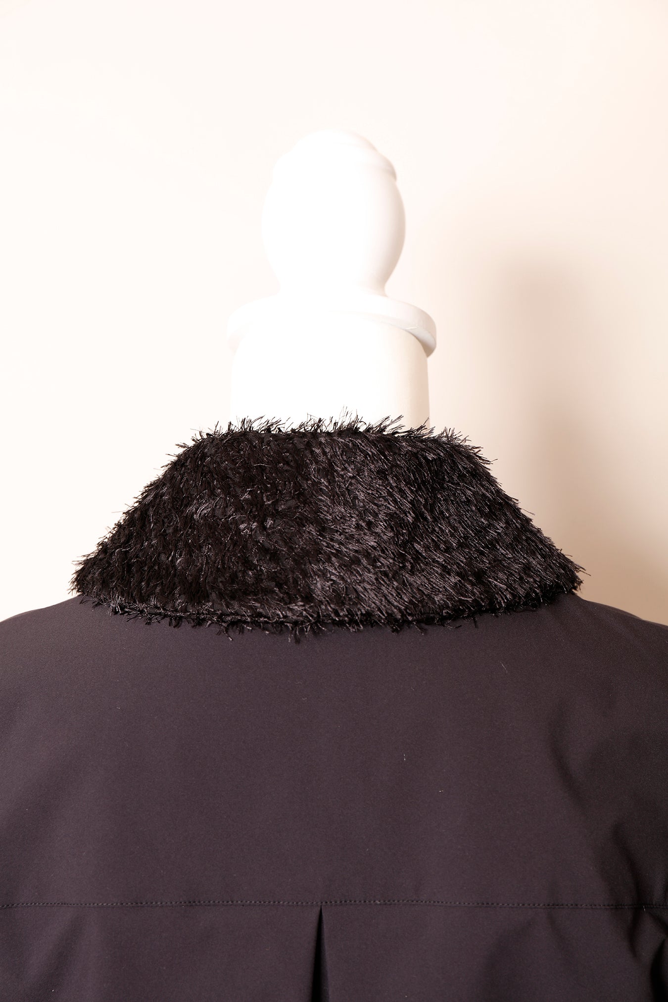 MKMK short blouse Black / モケモケ ショート ブラウス ブラック