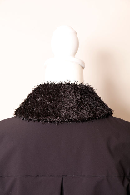 MKMK short blouse Black / モケモケ ショート ブラウス ブラック