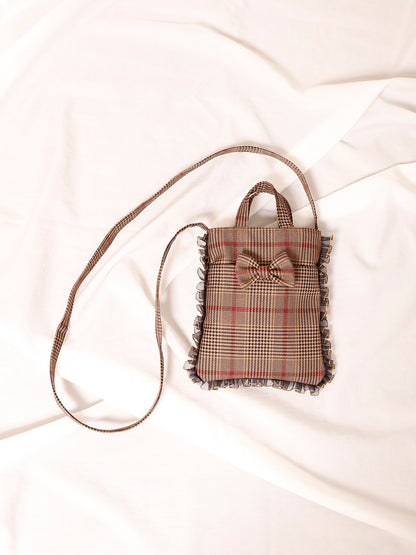 youa by NT  MINI RBN CHK bag  / ミニリボン チェックバッグ