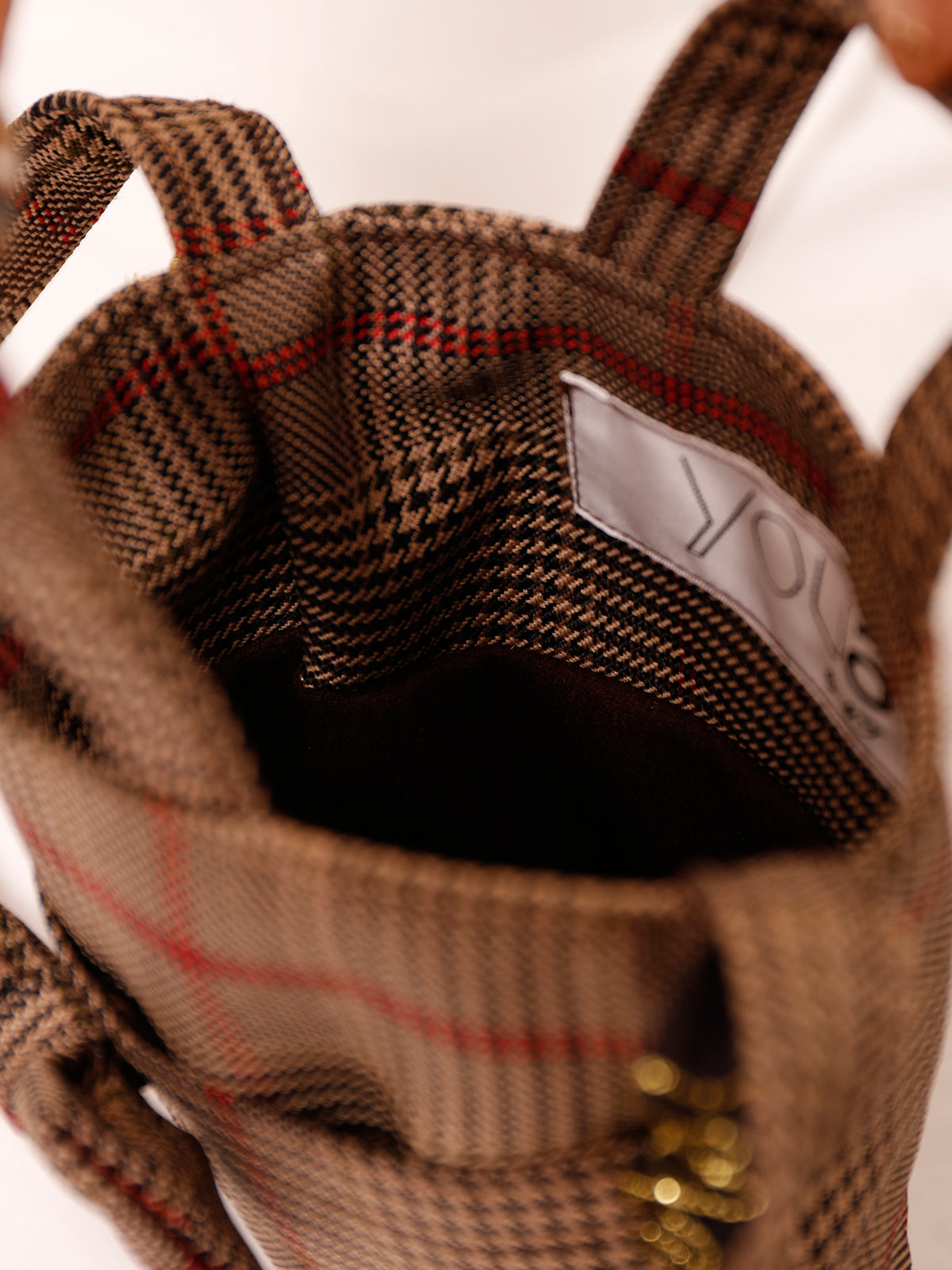 youa by NT  MINI RBN CHK bag  / ミニリボン チェックバッグ