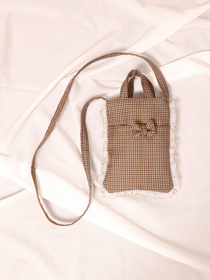 youa by NT MINI RBN CHK bag  / ミニリボン チェックバッグ