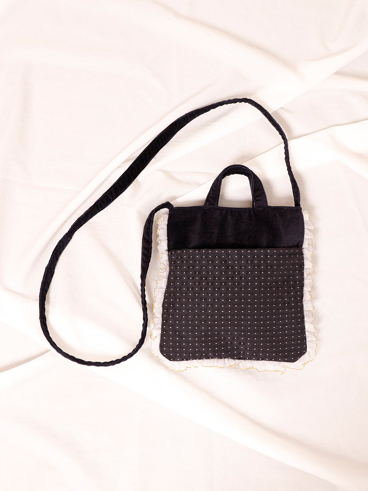 youa by NT  RBN  mini CRDRY bag  / リボンミニコーデュロイ バッグ