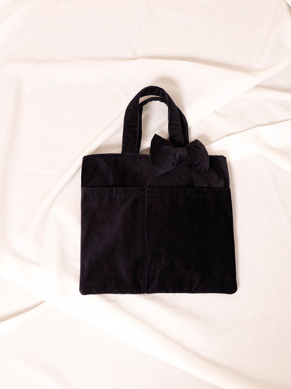 youa by NT CRDRY RBN bag  / コーデュロイ リボン バッグ