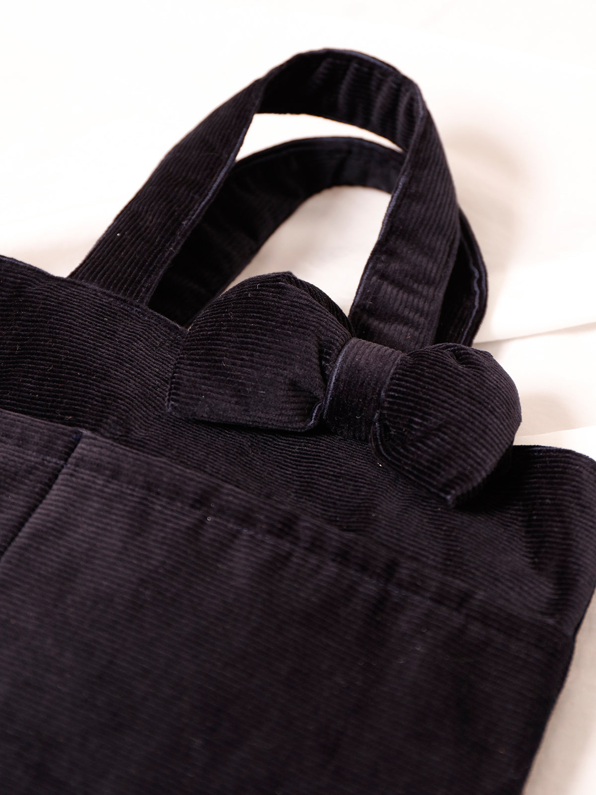 youa by NT CRDRY RBN bag  / コーデュロイ リボン バッグ