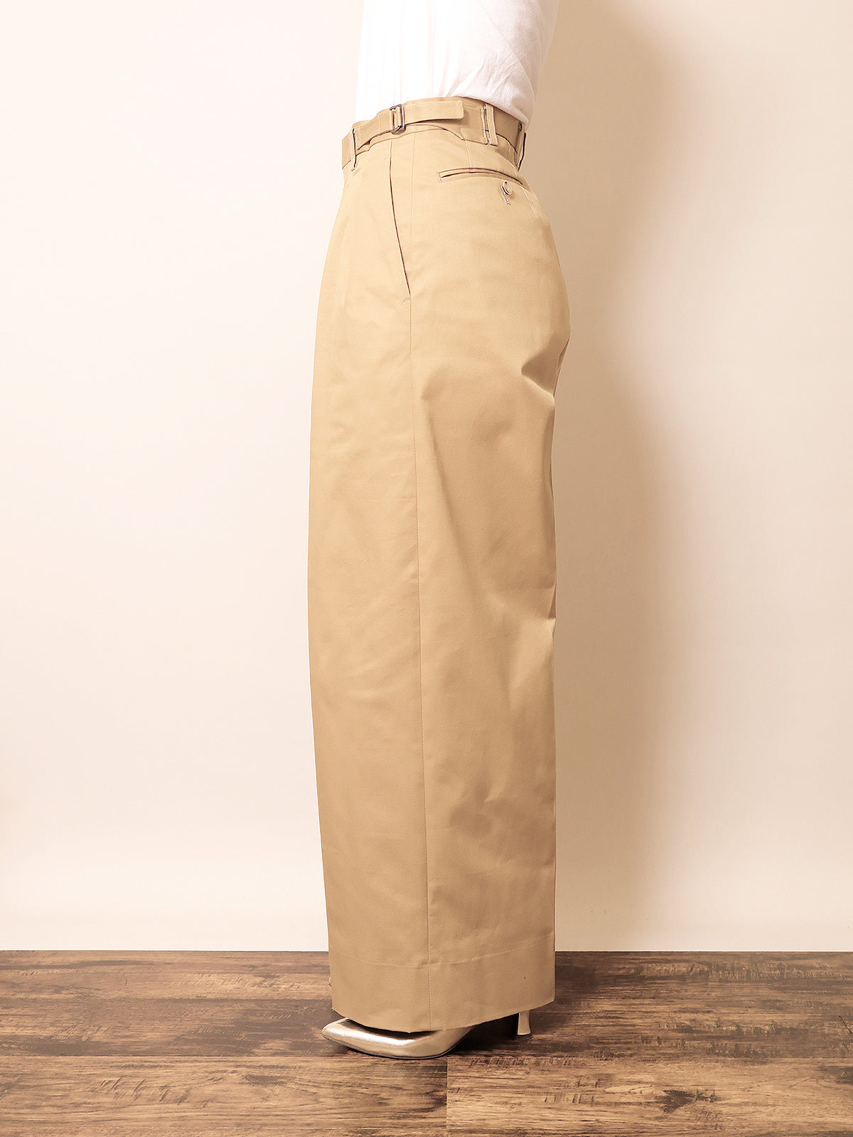 ☆ポップアップ会場限定販売☆ ２in Wide Pant CHINOBeige / 2in ワイドパンツ チノベージュ